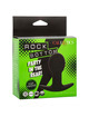 Plug Anal Calexotics Rock Bottom com Vibração Preto