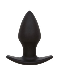 calexotics - rock bottom perfect anal plug 10 vibrations silicone black