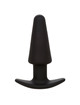 Plug Anal Calexotics Rock Bottom Cone com Vibração Preto