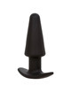 Plug Anal Calexotics Rock Bottom Cone com Vibração Preto