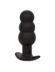 Plug Anal Calexotics Rock Bottom Sphere com Vibração Preto