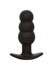 Plug Anal Calexotics Rock Bottom Sphere com Vibração Preto