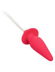 calexotics - southern lights light up plug anal con luces 10 vibraciones silicona rosa