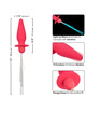 calexotics - southern lights light up anal plug 10 vibrations silicone pink