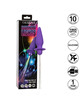 Calexotics - southern lights light up plug anal con luces 10 vibraciones silicona violeta
