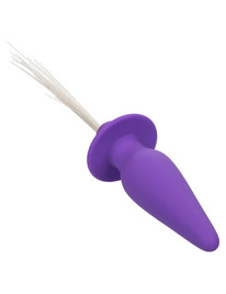 calexotics - southern lights light up anal plug 10 vibrations silicone purple