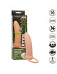 Strap On Calexotics Maxx Thick com Vibração Bege