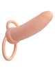 calexotics - maxx doble penetrador grueso 10 vibraciones natural