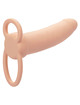 calexotics - maxx doble penetrador grueso 10 vibraciones natural