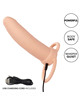 calexotics - maxx thick dual penetrator 10 vibrations flesh