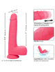 Vibrador Realístico Calexotics Studs Rosa