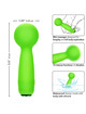 Calexotics - neon vibes the bubbly vibe mini massager 10 vibrations green