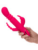 calexotics - jack fantasy triple heated vibrator rabbit pink