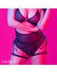 Calexotics - euphoria arnÉs de muslo con cadenas premium talla plus