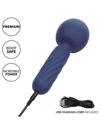 calexotics - charisma seduction masajeador 12 funciones 17,75 cm x 6,25 cm morado