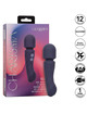 calexotics - charisma allure massager dual motors 12 functions 17.25 cm x 4.5 cm purple