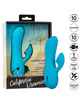 calexotics - sunset beach seducer vibrator stimulator 10 functions blue