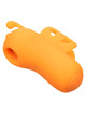 calexotics - neon vibes the buzzing vibe finger stimulator 10 vibrations orange
