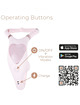 Vibrador para Casais Adrien Lastic Secret II com App Rosa