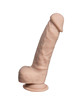 silexd - modelo 1 real skin pene realÍstico termo reactivo 17.8 cm premium silexpan natural