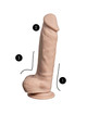 Dildo Realístico SileXD Fillip Silexpan 21.5 cm