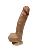 Silexd - modelo 2 real skin pene super realÍstico termo reactivo 21 cm premium silexpan mulato
