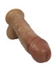 Silexd - modelo 2 real skin pene super realÍstico termo reactivo 21 cm premium silexpan mulato