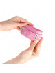 kink - simple wrist restraints pink adjustable 20-23 cm x 5.5 cm