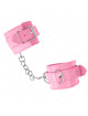 kink - simple wrist restraints pink adjustable 20-23 cm x 5.5 cm