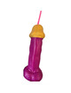 diablo picante - vaso pene plÁstico fucsia