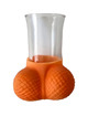 diablo picante - glass shot glass with eggs flesh