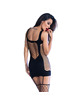 chilirose - cr 4336 mini dress black s/m