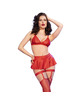 Conjunto Chilirose Pietra Vermelho
