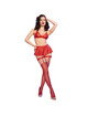 Conjunto Chilirose Pietra Vermelho