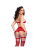 chilirose - cr 4716 conjunto 3 piezas rojo