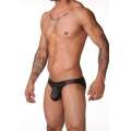 Pantalón De Hombre, Cuerpo De La Cadera De Color Negro