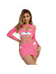 Mini Vestido Subblime Beny Rosa