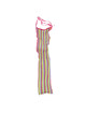 Mini Vestido Subblime Fishnet Rainbow
