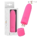 intense - symone bala vibradora recargable por usb 8 vibraciones rosa 10 x 2.2 cm