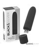 Bala Vibratória Black Silver Geri Preto 10 cm