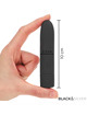 Bala Vibratória Black Silver Geri Preto 10 cm