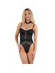 livco corsetti fashion - rubika lc xg079 body with choker black s