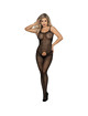 subblime - 951726 bodystocking crotchless de rejilla elstico negro talla Única