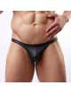 Pantalón De Hombre Simple, De Cuero Sintético,125032