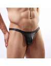 Pantalón De Hombre Simple, De Cuero Sintético,125032