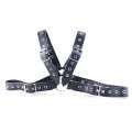 Harness Peito Couro Lichee