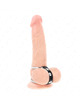 kink - double penis ring 3.8 cm to 5 cm connected by leather