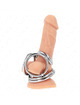 Kink - anillo pene triple metal cromado 3.8 cm a 5 cm modelo 1