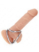 kink - anillo pene triple metal cromado 3.8 cm a 5 cm modelo 2