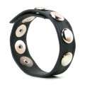 Cockring Couro Sintético com Rebites 22,5 cm